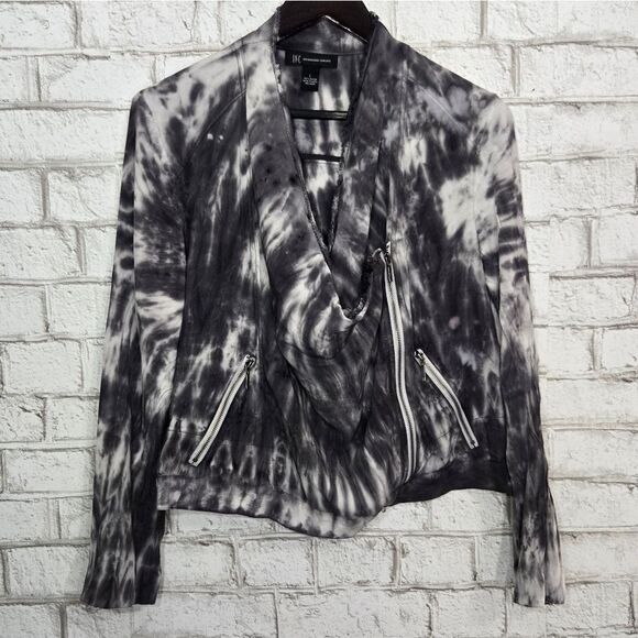 INC tye dye full zip lightweight jacket - Picture 1 of 13
